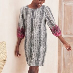 Garnet Hill Linen Market Dress